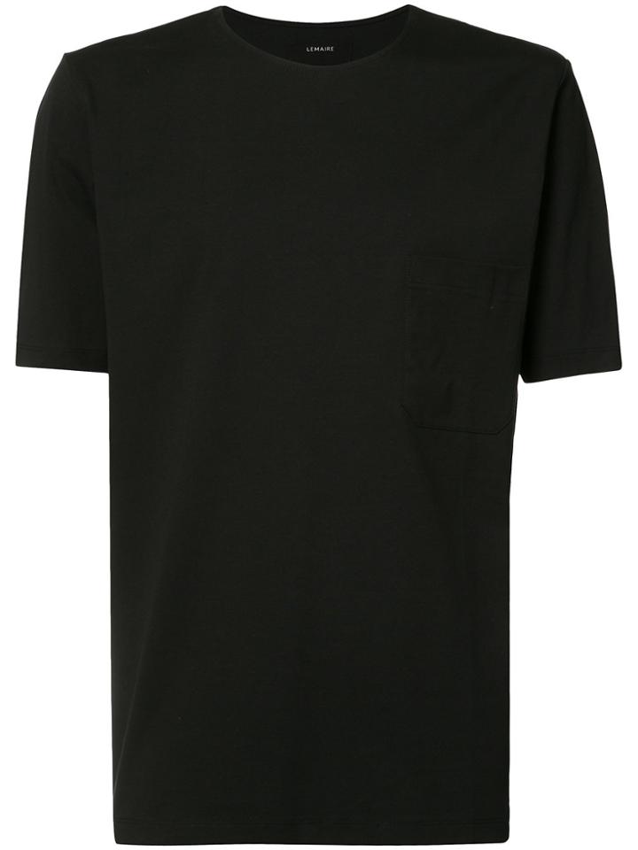 Lemaire Chest Pocket T-shirt - Black