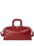 Gucci Soft Leather Backpack - Red