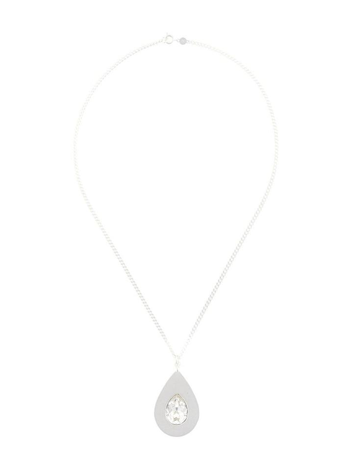 Maison Margiela Crystal Drop Necklace, Women's