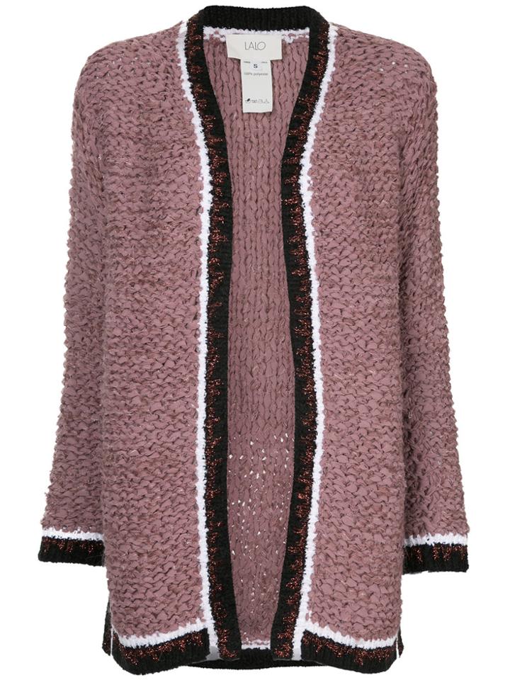 Lalo Handmade Cardigan - Pink & Purple