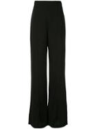 Silvia Tcherassi High Waisted Wide Trousers - Black