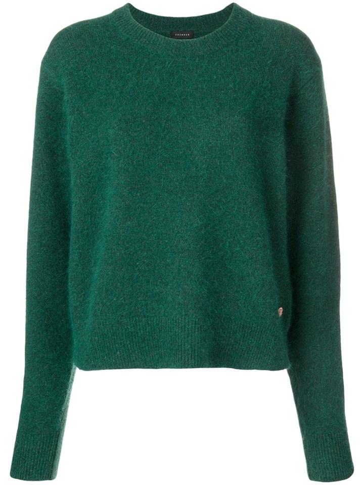 Frenken 'presence' Logo Sweater - Green