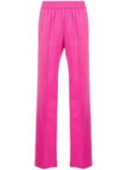 Msgm Elasticated Waist Trousers - Pink