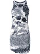 Rundholz Black Label - Printed Tank Top - Women - Cotton - M, White, Cotton
