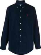 Polo Ralph Lauren Embossed Logo Shirt - Blue
