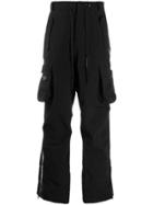 Raf Simons Straight-leg Cargo Trousers - Black
