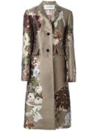 Valentino Floral Jacquard Coat