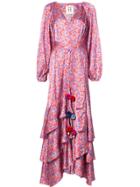 Figue Frederica Floral Wrap Dress