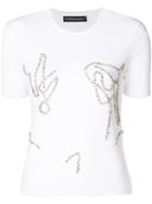 Y/project Embellished T-shirt - White