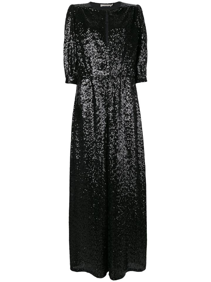 Amen Sequin Jumpsuit - Black