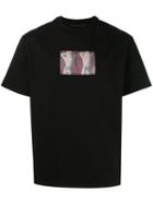 Alexander Wang Miami Babes Patch T-shirt, Men's, Size: 48, Black, Cotton/polyester