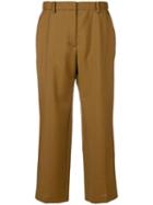 Nº21 Straight-leg Trousers - Brown
