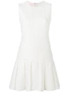 Giamba - Embossed Flamingos Dress - Women - Polyamide/polyester - 40, White, Polyamide/polyester