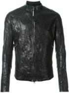 Isaac Sellam Experience Creased Zipped Jacket - Black