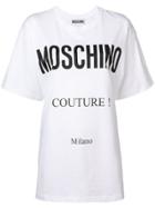 Moschino 'couture!' T-shirt - White