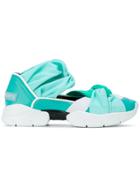 Emilio Pucci Gradient Twisted Sneakers - Blue