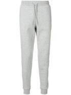 Adidas Trefoil Embroidered Track Pants - Grey