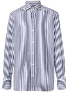 Tom Ford Striped Long-sleeve Shirt - Blue