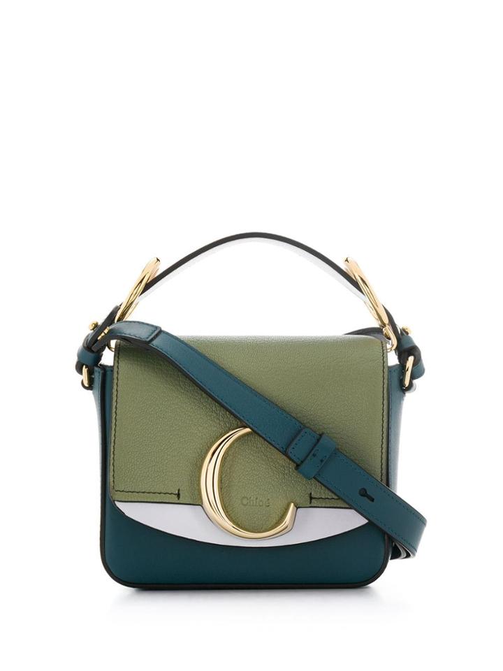 Chloé C Mini Crossbody Bag - Green
