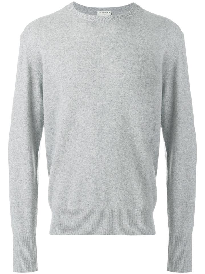 Éditions M.r Boxy Crewneck Jumper - Grey