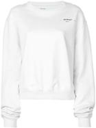 Off-white Leaf Arrow Print Sweatshirt