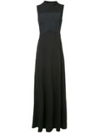 Y-3 Long Sleeveless Jersey Dress - Black