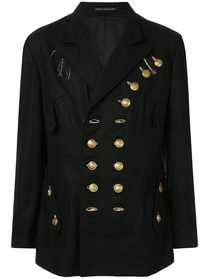 Yohji Yamamoto Military Blazer - Black