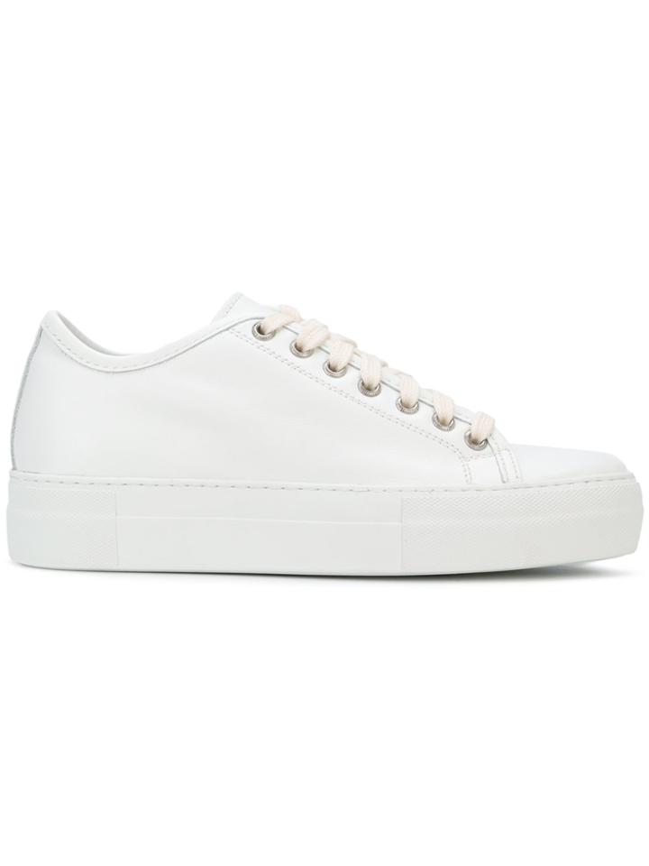 Sofie D'hoore Lace-up Platform Sneakers - White