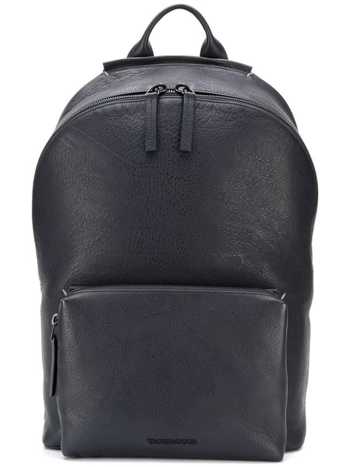 Troubadour Textured Adventure Backpack - Blue