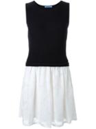 Guild Prime Knit Tank Combo Dress, Women's, Size: 36, Blue, Polyester/cotton/acrylic
