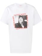 Languages - Little Richard Print T-shirt - Men - Cotton - L, White, Cotton