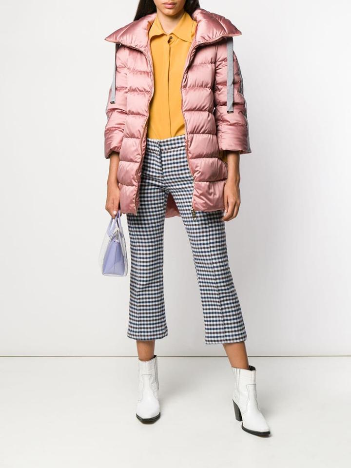 Herno Glove Padded Coat - Pink