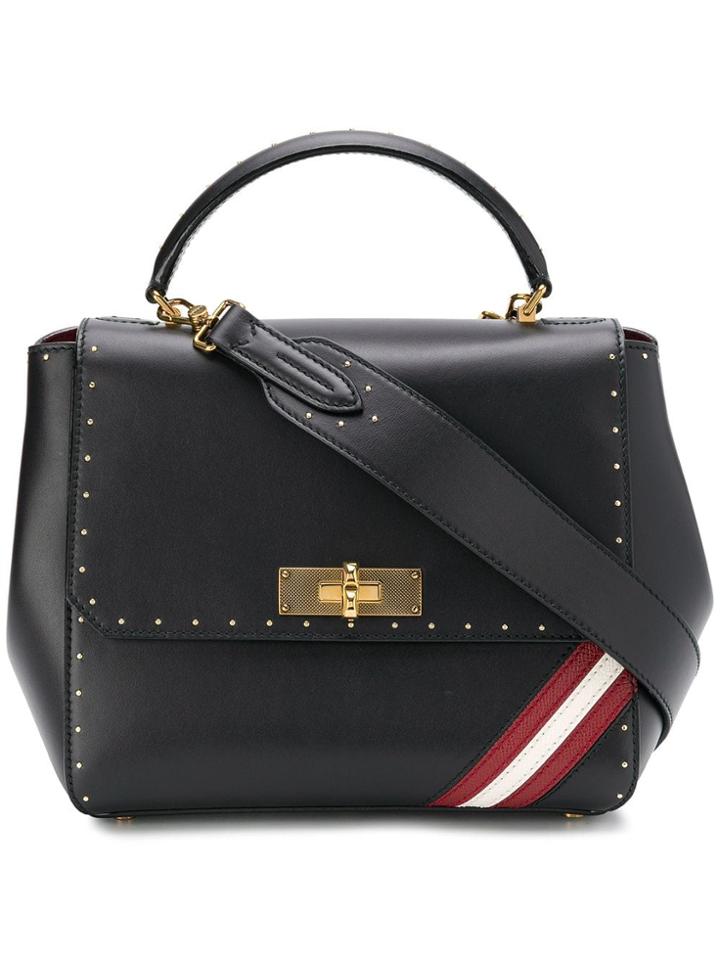 Bally B Turn Shoulder Bag - Black
