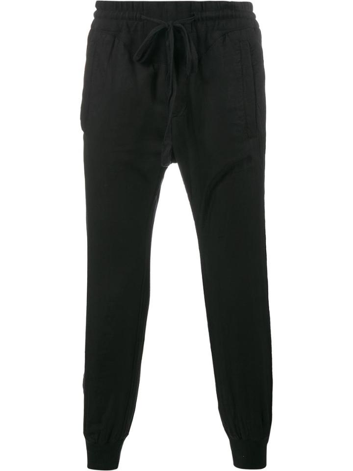 Haider Ackermann Cuffed Joggers - Black