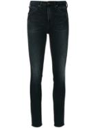 Ck Jeans Distressed Skinny Jeans - Black