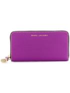 Marc Jacobs Grind Standard Continental Wallet - Purple