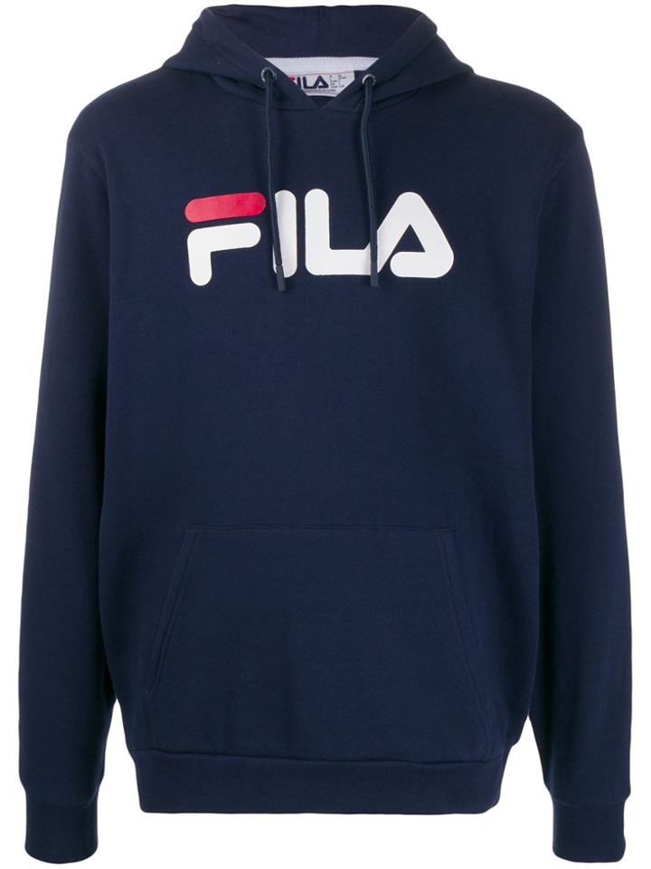 Fila Front Zipped Hoodie - Blue