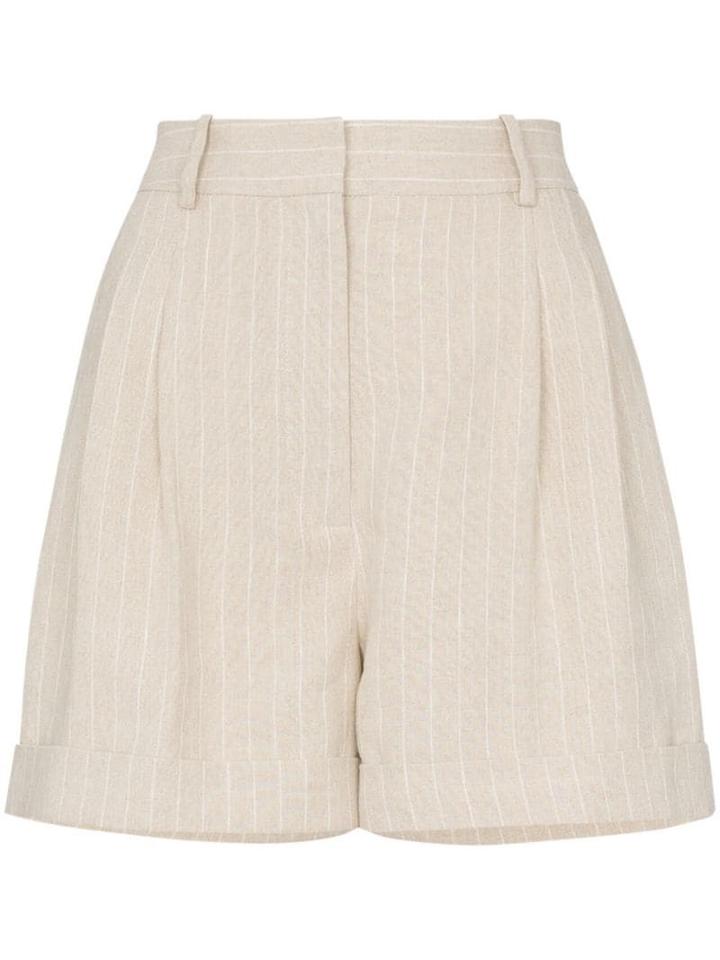 Racil Max City High Waist Shorts - Neutrals