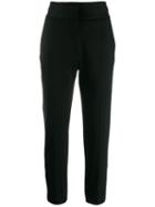 Sandro Paris High-waisted Trousers - Black