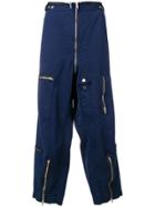Maison Margiela Multi-zip Trousers - Blue