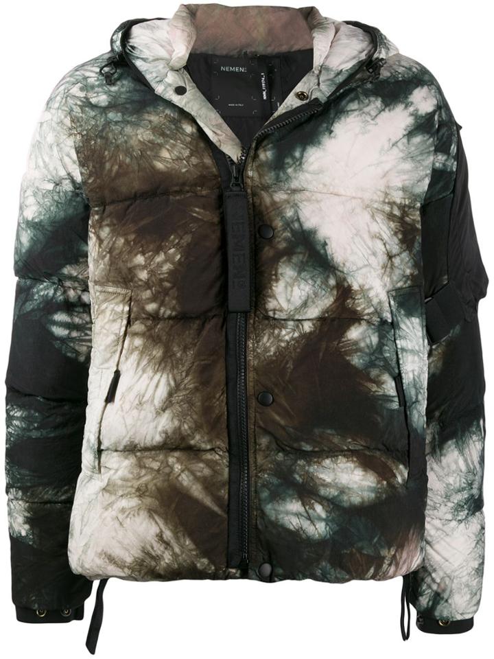 Nemen Tie Dye Padded Jacket - White