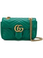 Gucci Marmont Matelassé Mini Bag - Green