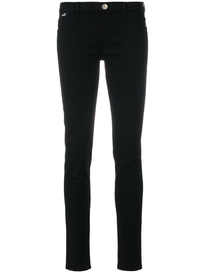 Love Moschino Slim-fit Trousers - Black