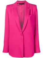 Federica Tosi Single Breasted Blazer - Pink