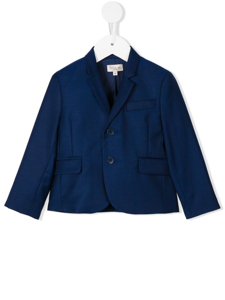 Paul Smith Junior - Classic Blazer - Kids - Polyamide/polyester/acetate/wool - 24 Mth, Blue