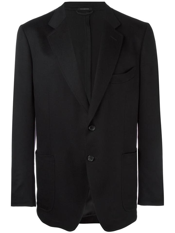 Tom Ford - Classic Blazer - Men - Silk/cupro/cashmere - 54, Black, Silk/cupro/cashmere