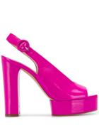 Casadei Slingback Sandals - Pink