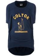 Junya Watanabe Comme Des Garçons Printed Sweat T-shirt - Blue