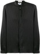 Saint Laurent Star Embroidery Shirt - Black