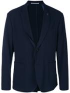 Michael Kors Collection Single Breasted Blazer - Blue
